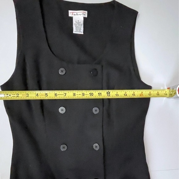 Talbots Double Breasted Sleeveless Dress Size 4 - Picture 7 of 8